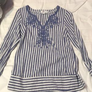 Vineyard Vines striped tunic